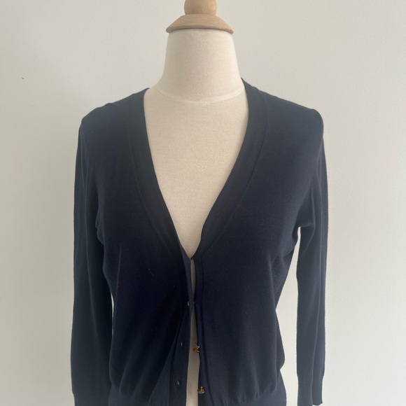 J. Crew Navy Women's Cardigan Sweater - Picture 1 of 2